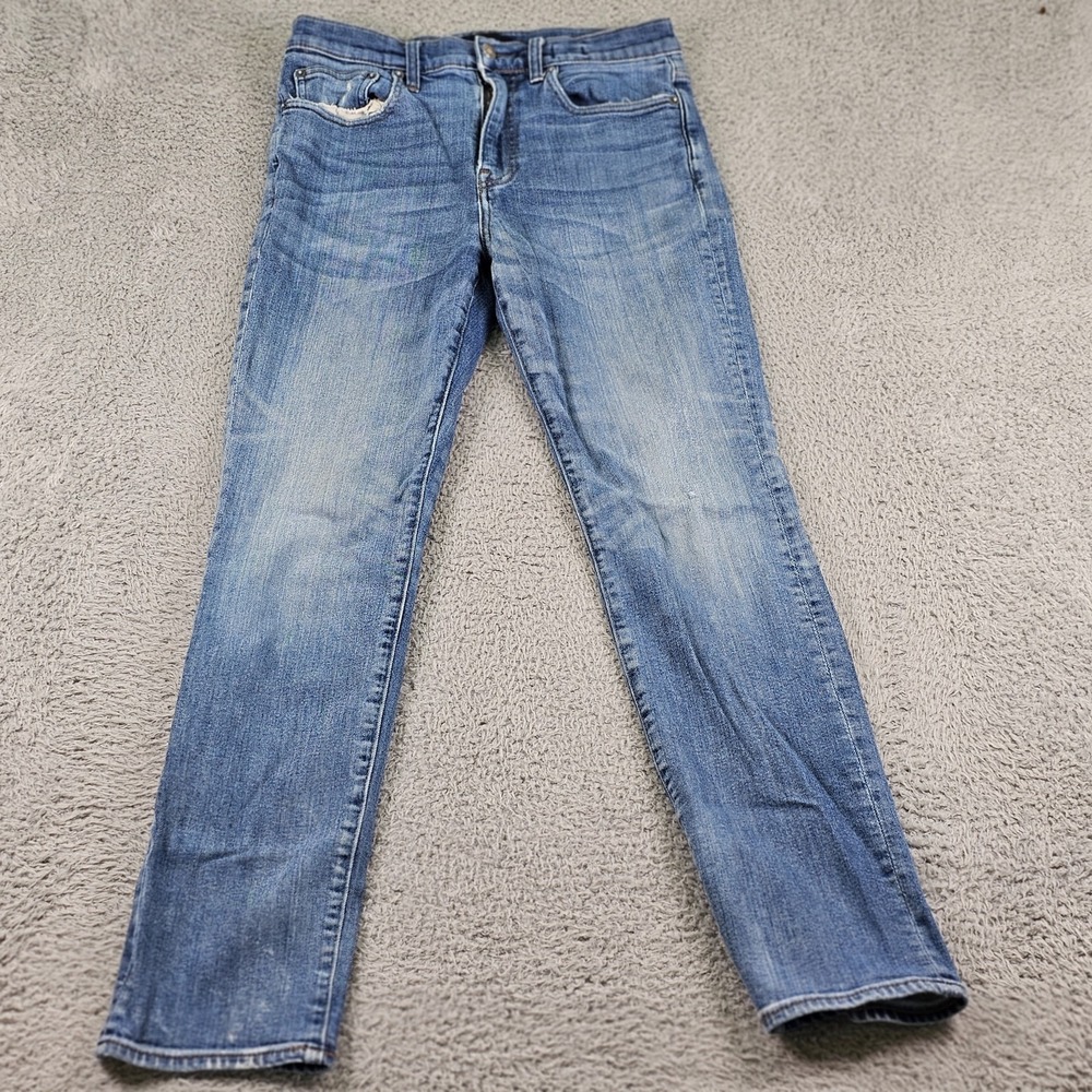 J Crew Jeans Mens 30x32 Blue Kurabo Japanese Denim Slim Fit Stretch J5032